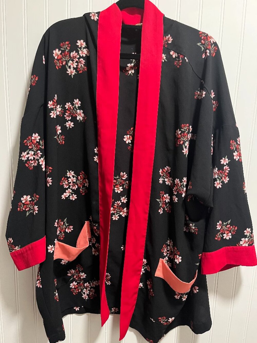 Kimono Style Light Covering / Cardigan, XL